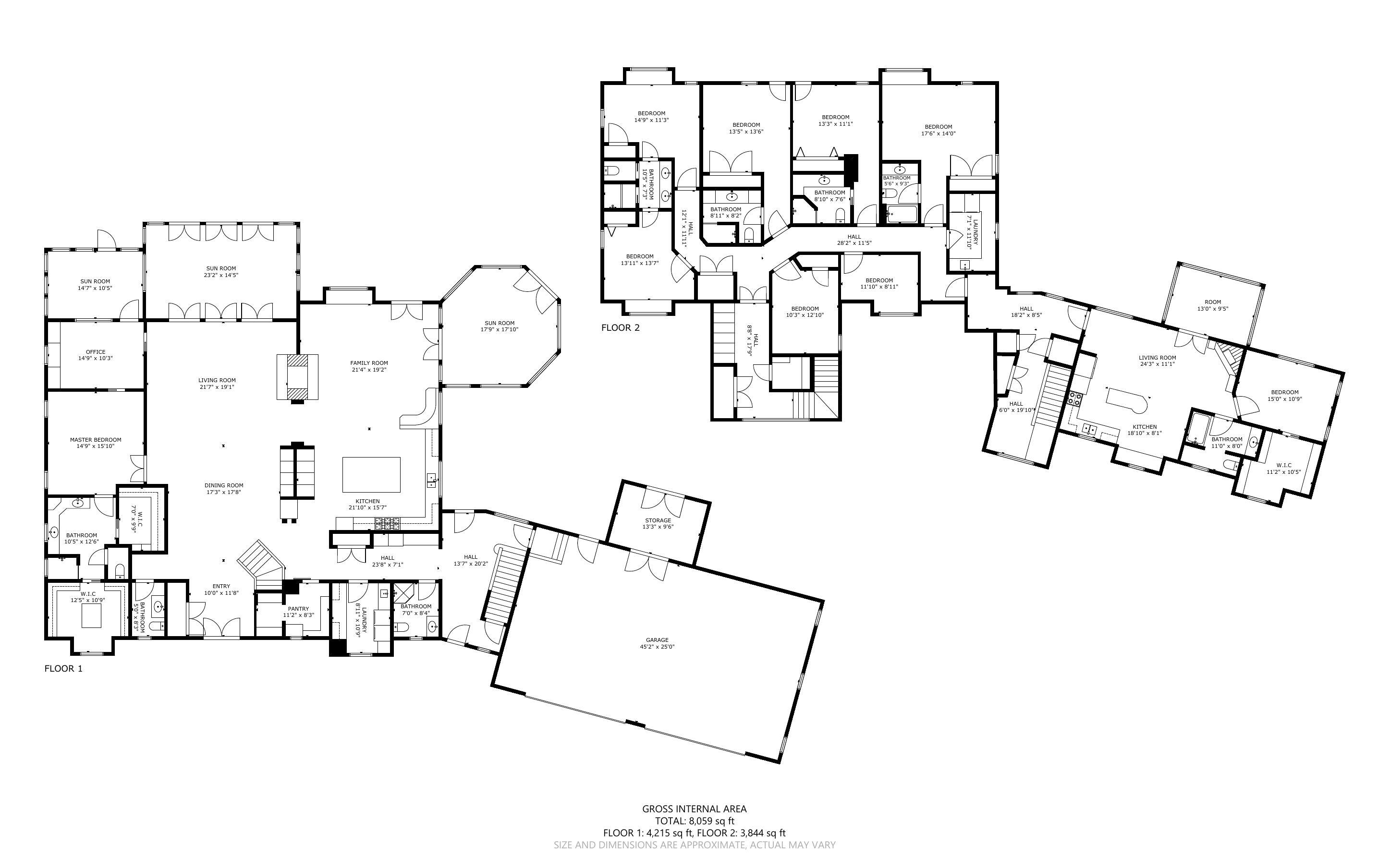 White Pigeon, Michigan, 49099, United States, 9 Bedrooms Bedrooms, ,9 BathroomsBathrooms,Residential,Active,1849554