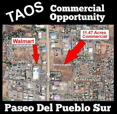 TBD PASEO DEL PUEBLO SUR, TAOS, NM 87571 - Image 1