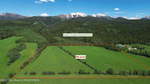 40 ACRES E RIGBY ROAD, ALTA, WY 83414 - Image 1