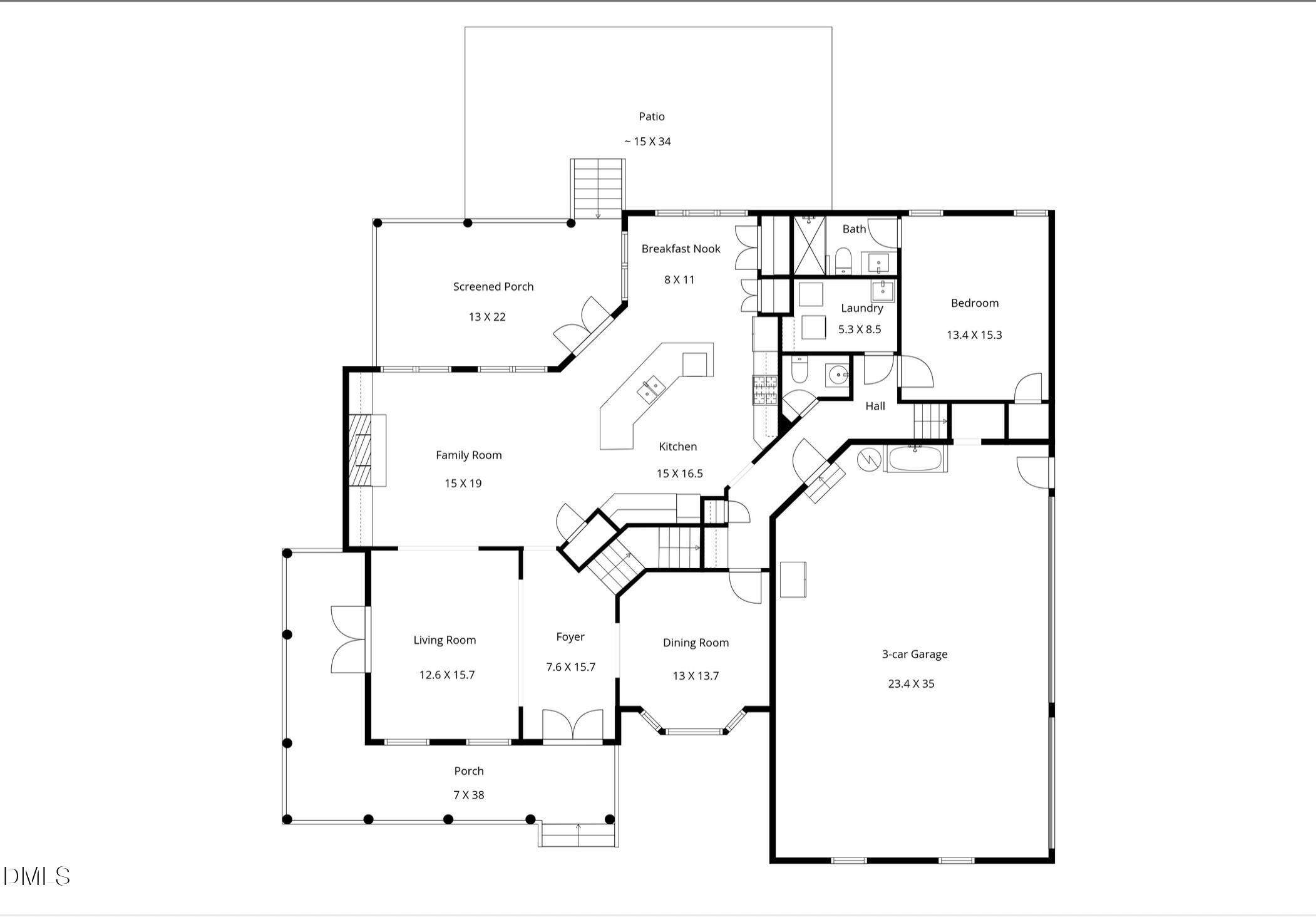 Raleigh, North Carolina, 27613, United States, 4 Bedrooms Bedrooms, ,5 BathroomsBathrooms,Residential,Active,1992299