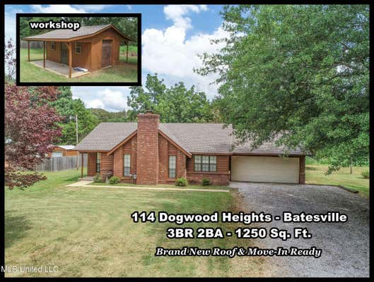 114 DOGWOOD HTS, BATESVILLE, MS 38606 - Image 1