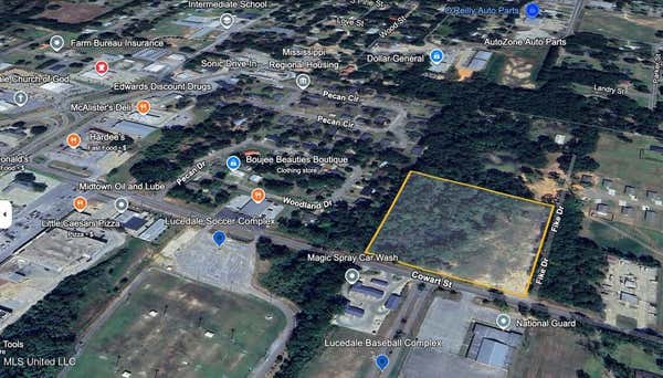 1.9 ACRES COWART ST STREET, LUCEDALE MS 39452, LUCEDALE, MS 39452 - Image 1