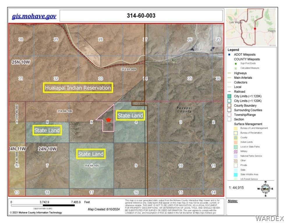 LOT 1 UNKNOWN, PEACH SPRINGS, AZ 86434, photo 1 of 12