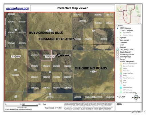 0 BIG WASH ROAD, KINGMAN, AZ 86409 - Image 1