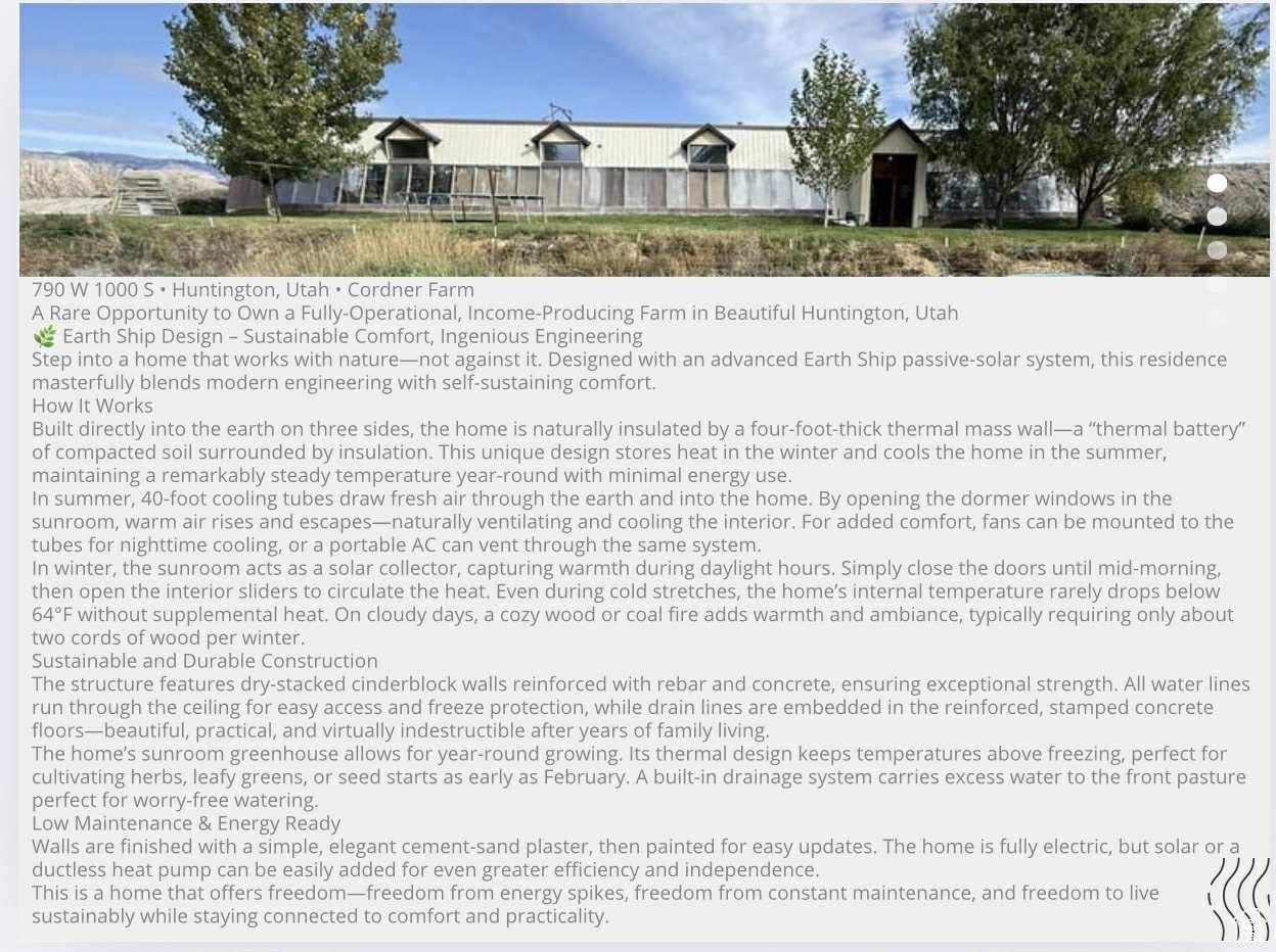 Huntington, Utah, 84528, United States, 4 Bedrooms Bedrooms, ,1 BathroomBathrooms,Residential,Active,1963255